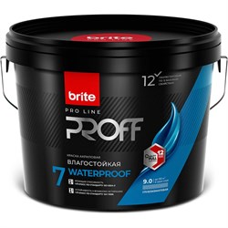 Интерьерная влагостойкая краска Brite PROFESSIONAL - фото 16816931