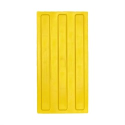 Тактильная плитка PALITRA TECHNOLOGY 50238-PU-180x300x4-Y-10 - фото 16817127