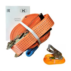 Слэклайн-лента для ходьбы со страховочной лентой КанТраст Slackline - фото 16818915