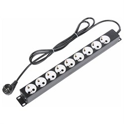 Блок силовых розеток ЦМО БР-9П-Ш-9005 - фото 16821844