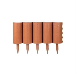 Садовое ограждение МАСТЕРСАД КНСТР21-терракот - фото 16823654