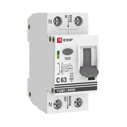 Устройство защиты от дугового пробоя EKF afdd-2-63C-pro - фото 16826291