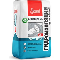 Гидроизоляция Старатели АкваЩит W6 25 кг - фото 16830256