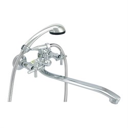 Ванно-душевой двуручный смеситель Juguni 0402.720 - фото 16831070