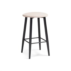 Барный стул Woodville Гангток катания айвори, черный матовый - фото 16836684