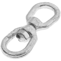 Оцинкованный вертлюг ТУНДРА 8 мм - фото 16837131