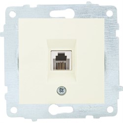 Механизм телефонной 1-местной розетки OVIVO 600-000302-221 - фото 16838002