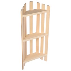 Угловая трехъярусная полка Банные Штучки 3325 - фото 16840605