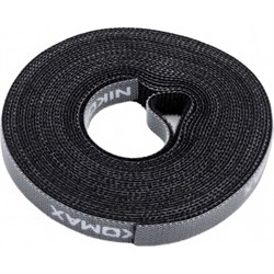 Нарезаемая стяжка-липучка NIKOMAX NMC-CTV05M-09-RL-BK - фото 16840712