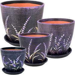 Комплект горшков Сады Аурики РС182 - фото 16847190