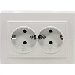 Встраиваемая двойная розетка Retic technolink Electric - фото 16847400