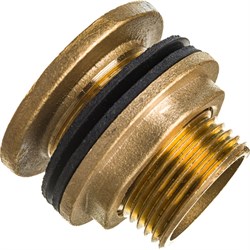 Сливной латунный штуцер LEXLINE 526704 - фото 16849319