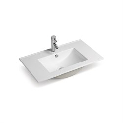 Врезная раковина керамическая Santi Line SL-2102 (80) - фото 16851462