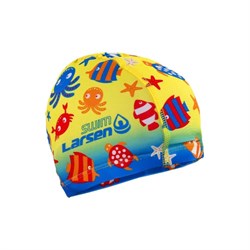 Детская плавательная шапочка LARSEN lc100 - фото 16857831