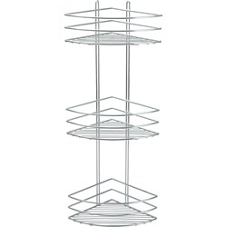 3-х ярусная угловая полка для ванной Rosenberg RUS-385332 - фото 16858157