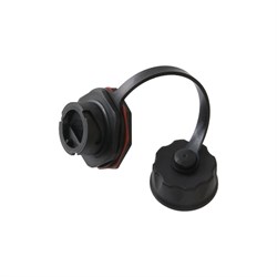 Индустриальный модуль-заглушка NIKOMAX NMC-KJ-BLANK-IS-BK - фото 16858613