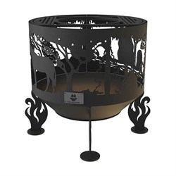 Костровая чаша FIRE-HOUSE Ch9-600ежик - фото 16858765