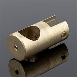 Сквозной держатель стекла SERVICE PLUS D02-507BGM/brass - фото 16859129