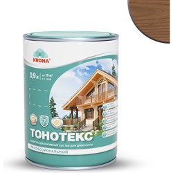 Защитно-декоративный состав для дерева KRONA Тонотекс - фото 16861351