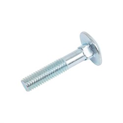 Мебельный болт крепежная техника 8х40 DIN603 (110 шт.) - фото 16862913