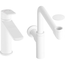 Смеситель для раковины в ванную комнату Wellsee ICON! for life - фото 16865280