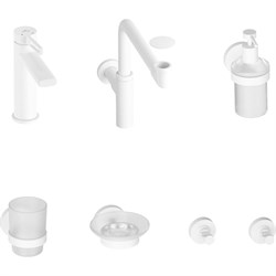 Смеситель для раковины в ванную комнату Wellsee ONCE! and forever - фото 16865295