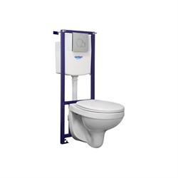 Подвесной унитаз Santeri Пэк Альфа - фото 16870927