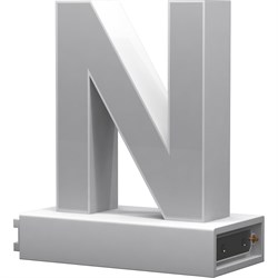 Светодиодная буква ABCMIX N - фото 16873146