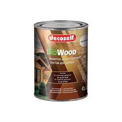 Лессирующий антисептик для дерева Pufas Decoself - фото 16887455