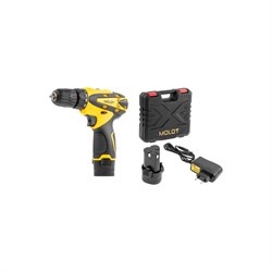 Аккумуляторная дрель-шуруповерт MOLOT MBD1215DLi0013 - фото 16897011