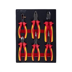 Диэлектрических набор пассатижей и бокорезов KING TONY 9-40606GPV - фото 16907951