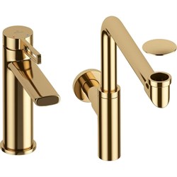 Смеситель для раковины в ванную комнату Wellsee ONCE! and forever - фото 16921554