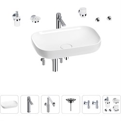 Раковина для ванной Wellsee Croquis - фото 16921560