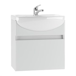 Подвесная тумба под умывальник Исеть 55 Айсберг Классик В1 - фото 16923199