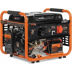 Бензиновый генератор Daewoo GDA 7500DPE-3 - фото 16924576