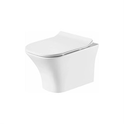 Подвесной безободковый унитаз ORANGE C02-100W - фото 16925123