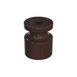 Пластиковый изолятор универсальный для наружного монтажа витого провода iTOK i-KPP-IZ-P-RETRO-100-CH - фото 16925935