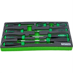 Набор отверток TOPTUL GEA0909 - фото 16926098