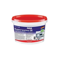 Интерьерная моющаяся морозостойкая краска Pufas SUPERWEISS - фото 16926106