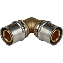 Угольник для металлопластиковых труб STOUT SFS-0003-002626 - фото 16926459