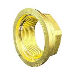 Латунная прижимная крепежная гайка для смесителя OUTE TP19-гайка - фото 16928743