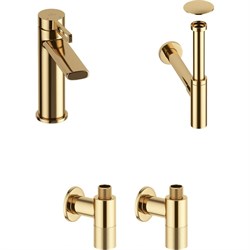 Смеситель для раковины в ванную комнату Wellsee ONCE! and forever - фото 16930476