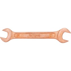 Омедненный двусторонний рожковый ключ SITOMO SIT - фото 16931668