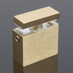 Соединитель труба-стекло SERVICE PLUS S02-505BGD/sus304 - фото 16931778