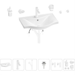 Раковина для ванной Wellsee Bisou - фото 16932339