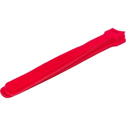 Стяжка-липучка NIKOMAX NMC-CTV210-16-SB-RD-10 - фото 16932645