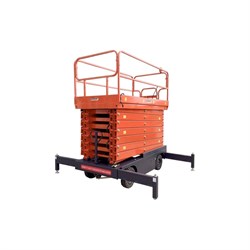 Несамоходный ножничный подъемник Grost Tower 500-7 AC 220 - фото 16932831