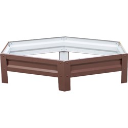 Оцинкованная клумба ООО «ТД «КАСКАД» К140К - фото 16933125