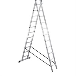 Алюминиевая двухсекционная лестница UFUK 411211 - фото 16933414