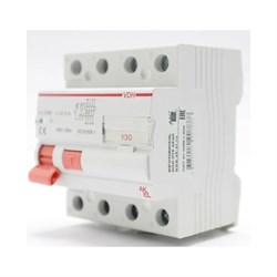 Устройство защитного отключения Akel УЗО-VDH-4P-63A-100mA-ТипAC - фото 16933673